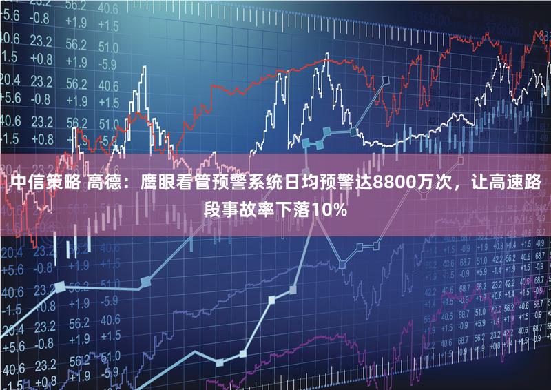 中信策略 高德：鹰眼看管预警系统日均预警达8800万次，让高速路段事故率下落10%