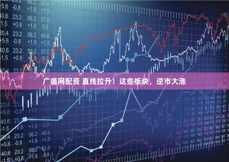 广盛网配资 直线拉升！这些板块，逆市大涨