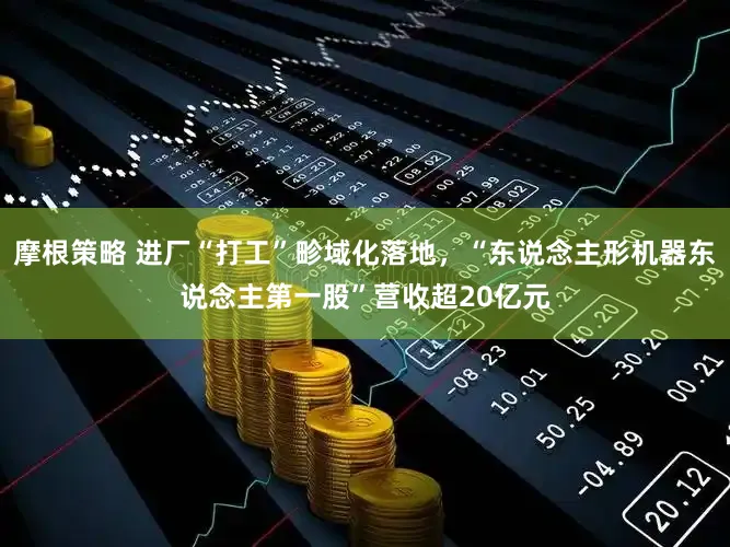 摩根策略 进厂“打工”畛域化落地，“东说念主形机器东说念主第一股”营收超20亿元