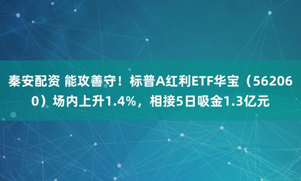 秦安配资 能攻善守!标普A红利ETF华宝(562060)场内上升1.4%,相接5日吸金1.3亿元