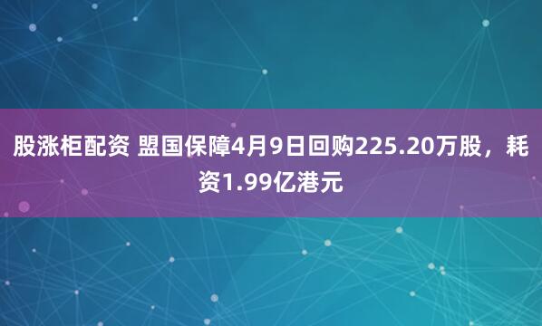 股涨柜配资 盟国保障4月9日回购225.20万股,耗资1.99亿港元